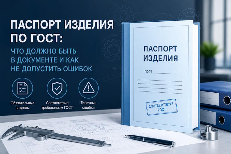 Правила формирования паспорта на изделие